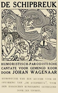 Jan Toorop - Wagenaars schipbreuk